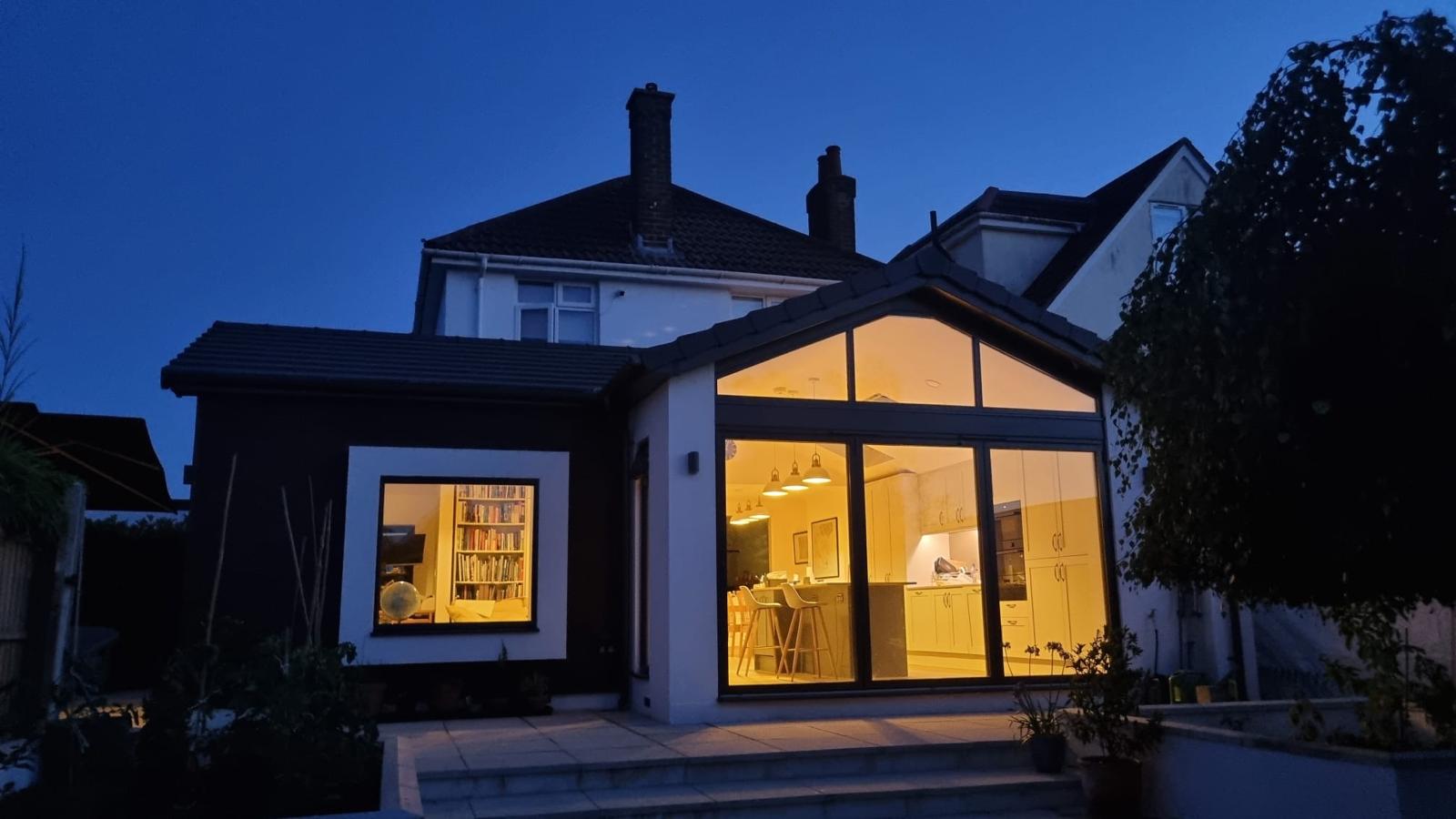 Large rear extension and refurb, Poole